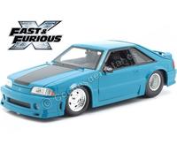 1989 Ford Mustang GT Fast & Furious "Fast X" Azul / Negro 1:24 Jada Toys 34922 2