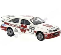1989 Ford Sierra RS 500 Cosworth Nº7 A.Hahne DTM Blanco/Rojo 1:87 (H0) Brekina 1