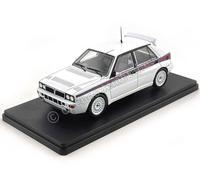 1989 Lancia Delta Integrale 16V Blanc Décoré 1:24 WhiteBox 124238