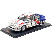 1990 Mitsubishi Galant VR-4 N°4 Vatanen/Berglund RAC Rallye 1:18 IXO Models RMC1
