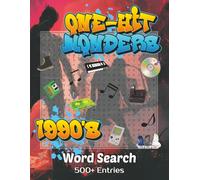 1990s One-Hit Wonders Word Search Puzzle Book: A Retro Mental Workout Through the Decade of Pop, Rap, and Radio Gold