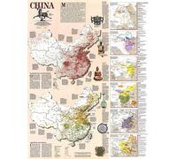 1991 Carte de l'histoire de la Chine
