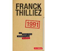 1991 Edition en gros caractères - Franck Thilliez - Libra Diffusio - broché - Roman