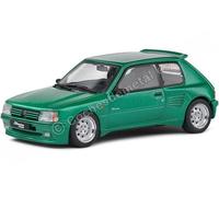 1:43 SOLIDO Peugeot 205 Gti Dimma Body Kit 1992 Green SL4310807
