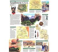 1992 Sud-Ouest, Carte des États-Unis, Terre de ciel ouvert