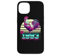1993 Année du Coq rétro années 80 Vaporwave Zodiaque Chinois Coque pour iPhone 13