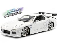 1993 Mazda RX-7 "Fast & Furious" Blanco 1:24 Jada Toys 32607 253203065
