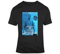 1993 Menace II Society Hip Hop Movie Cover Poster T Shirt Black S