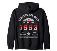 1993 Vintage Legends are Born in The Year Anniversaire Sweat à Capuche