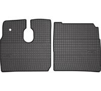 1994-2005 MAN 8-153 L2000 Tapis de sol en caoutchouc noir 2 pcs