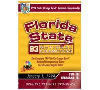 1994 Fed Ex Orange Bowl Florida State Vs. Nebraska