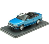 Opel Astra F Cabriolet 1994 Bleu Métallique Maquette de Voiture 1:24 Whitebox