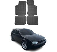 1997-2006 Tapis de sol VW Golf en caoutchouc noir 4 pièces