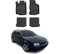 1997-2006 VW Golf 4 Tapis de sol TPE noir 4 pièces