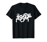 1997 Buffle - Art Word Art personnalisé de l'année du Zodiaque Chinois T-Shirt