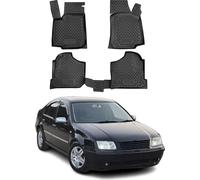 1998-2004 Tapis de sol VW Bora TPE noir 4 pces