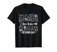 19e Anniversaire mathématiques - Funny Equation Geek T-Shirt