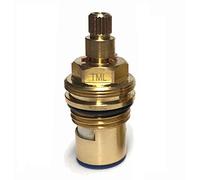 19MC090R53.04 Cartouche de robinet compatible Bristan 20 cannelures dans le sens inverse ouvert