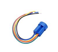 19mm 2 3 Position Métal Sélecteur Rotatif Bouton-poussoir Verrouillage SPDT 12V 220V LED Acier Inoxydable ON OFF Bouton Interrupteur 1NO 1NC ( Color : Harness , Size : 3 POSITION 2NO2NC_12-24V LED )