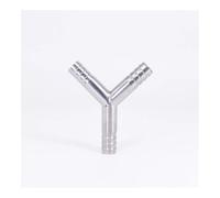 19mm 3/4" Hose Barb Butt Welding Y Shaped 3 Way SUS 304 Stainless Steel Fitting Spliter Homebrew Beer Wine