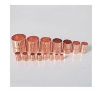 19mm 3/4" Inner Diameter Copper End Feed Straight Equal Coupling Plumbing Fitting Scoket Weld Water Gas Oil 1mm Thickness