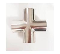 19mm 3/4" Pipe OD Butt Welding Cross 4 Ways Splitter SUS 304 Stainless Steel Fitting Spliter Homebrew Beer Wine