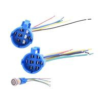 19mm 5pin 8pin LED Light Metal Push Button Switch Accessories Electrical Cable Wire Quick Connectors Socket Harness Connection NWPNLXEA(8 Wires)