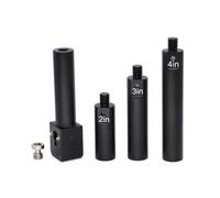 19mm Pole Mounting Bracket 3/8 Screws, Anti Twist Elastic Positioning Pin, 4 Sections of Length for RED for A