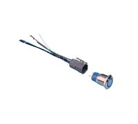 19mm Red/Green/Yellow/Blue ring led switch 19mm mounting on-off pre-wired lead harness button switch NWPNLXEA(Others)