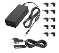 19V 3.42A Chargeur, Universel pour Ordinateur Portable AC à DC 19Volts Adaptateur Secteur 65W, pour 19V 3.16A 2.37A 2.1A HP Acer ASUS Lenovo Gateway PC Portable.