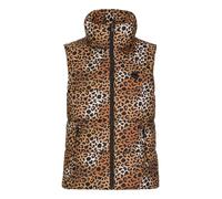 19V69 ITALIA Gilet 'Asia' marron / noir / blanc, Taille S