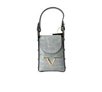 19V69 ITALIA Leather Wash-Grey, Sac de Lavage en Cuir de Coco Femme, Gris
