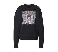 19V69 ITALIA Sweat-shirt 'Bonnie Gold' bleu marine / or / noir / blanc, Taille XS