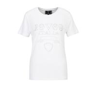 19V69 ITALIA T-shirt 'Bella Stones' argent / blanc, Taille XS