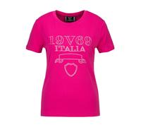 19V69 ITALIA T-shirt 'Bella Stones' gris / rose, Taille L
