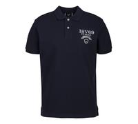 19V69 ITALIA T-Shirt bleu marine / blanc, Taille S