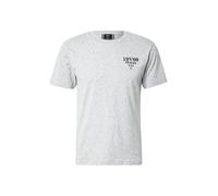 19V69 ITALIA T-Shirt 'Frank' gris chiné / noir, Taille XL