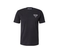 19V69 ITALIA T-Shirt 'Frank' noir / blanc, Taille L