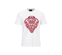 19V69 ITALIA T-Shirt 'Rafael Racing Club' rouge / noir / blanc, Taille XXXL
