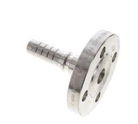 19x33 mm Acier inoxydable 1.4401 Pilier de tuyau avec bride PN 10/16/25/40 DIN EN 14423 / DIN 2826