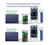 1A 4.2V 3.7V LiPo Li-ion Lithium Battery Charger Solar Charge Controller Module MPPT Lithium Battery Solar Charging Module (without Pin)