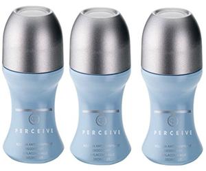 1a Avon PERCEIVE Lot de 3 déodorants à bille parfumés 50 ml