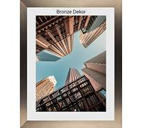 1a Bilderrahmen Cadre Photo Diamond 61x91,5 cm bronze idéal pour Broderie Diamant avec verre acrylique claire 1 mm