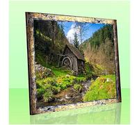 1a Bilderrahmen MonteCarlo Cadre Photo 59,2x84,3 cm Pour Puzzle Bleu d'or melange Idéal pour Puzzle Photo Poster Tableau 84,3x59,2 cm