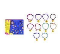 1à bracelets en ruban fleuri Jaune
