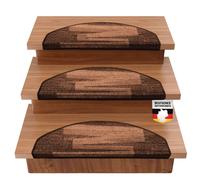 1A Tapis de sol Via Veneto | Marron | Demi rond