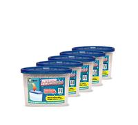 1ABOVE Lot de 5 déshumidificateurs de 500 ml | Absorbeur d'humidité pour la maison, la cuisine, l'armoire, la chambre, la caravane, le bureau, le garage, la cave