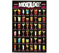 1art1 49075 Poster Cocktails Mixology 91 X 61 cm