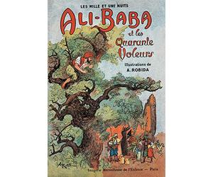 1art1 Albert Robida Poster Ali-Baba Et Les Quarante Voleurs Affiche Murale 91x61 cm