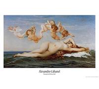 1art1 Alexandre Cabanel Poster La Naissance De Vénus, 1863 Affiche Murale 91x61 cm